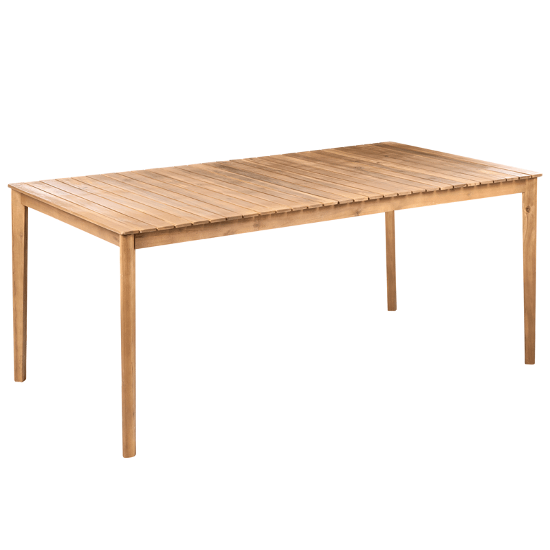 Matgrupp utomhus 6-Sits Jaco/Sumirago Akaciaträ - brun - Utemöbler - Utegrupp - Matgrupper utomhus