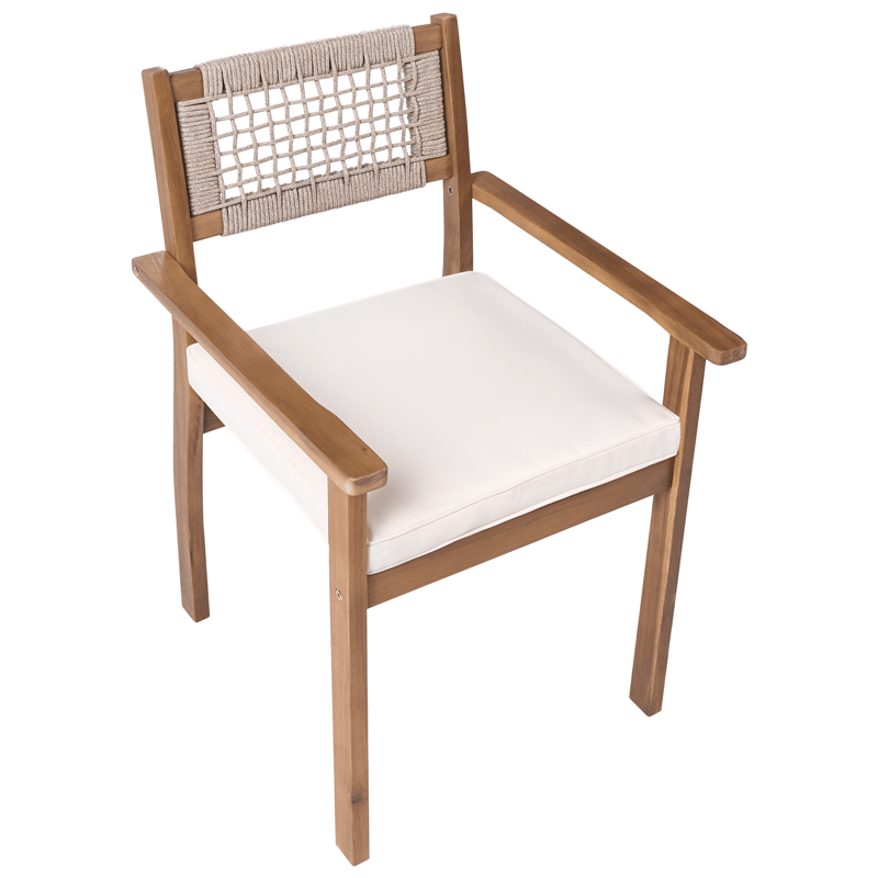 Matgrupp utomhus 6-Sits Jaco/Sumirago Akaciaträ - brun - Utemöbler - Utegrupp - Matgrupper utomhus