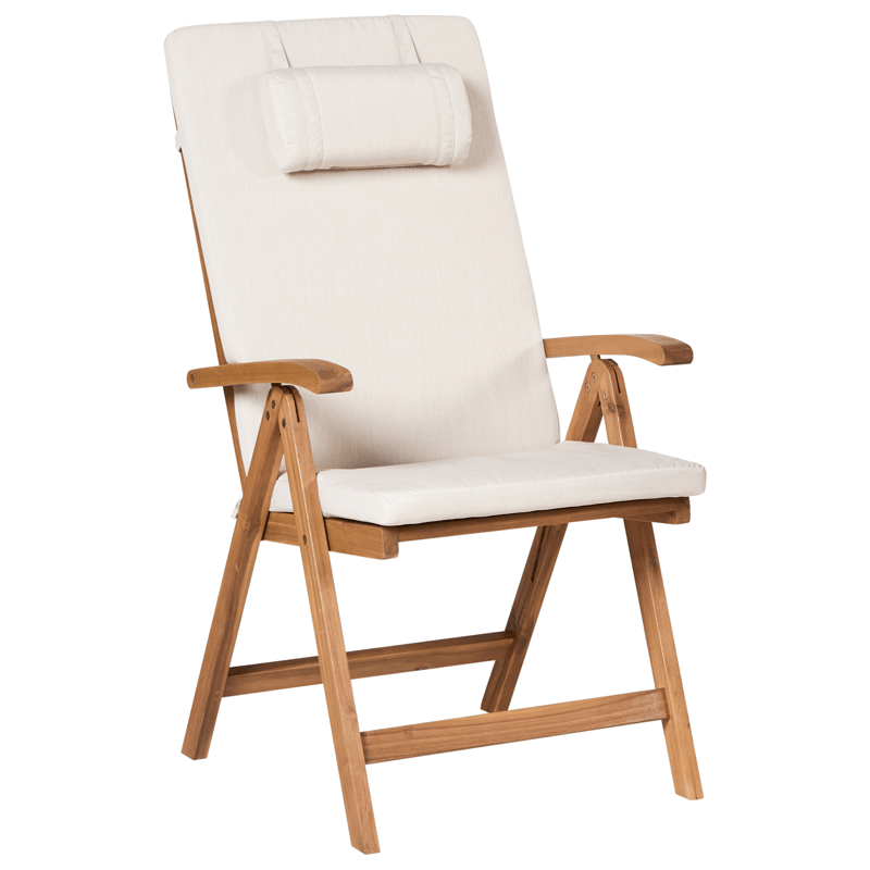 Matgrupp utomhus 6-Sits Java Premium Akaciaträ - Brun/Ljusbeige - Utemöbler - Utegrupp - Matgrupper utomhus