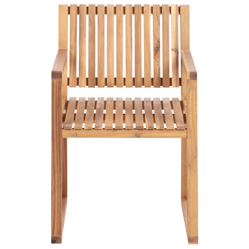 Matgrupp utomhus 8-Sits Sassari Premium med Kuddar Akaciaträ - Brun/Beige - Utemöbler - Utegrupp - Matgrupper utomhus