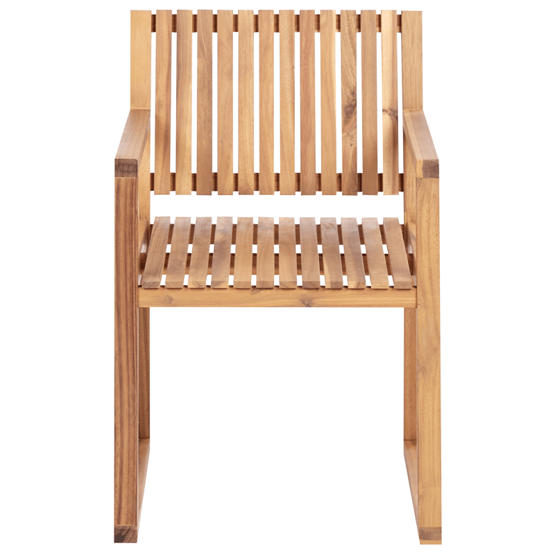 Matgrupp utomhus 8-Sits Sassari Premium med Kuddar Akaciaträ - Brun/Beige - Utemöbler - Utegrupp - Matgrupper utomhus