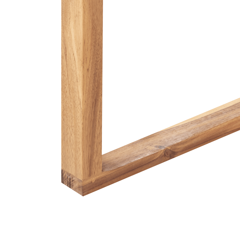 Matgrupp utomhus 8-Sits Sassari Premium med Kuddar Akaciaträ - Brun/Beige - Utemöbler - Utegrupp - Matgrupper utomhus