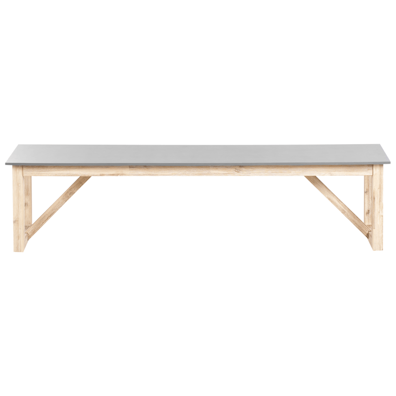 Matgrupp utomhus med Bänkar Notteri Betong - Grå/brun - Utemöbler - Utegrupp - Matgrupper utomhus