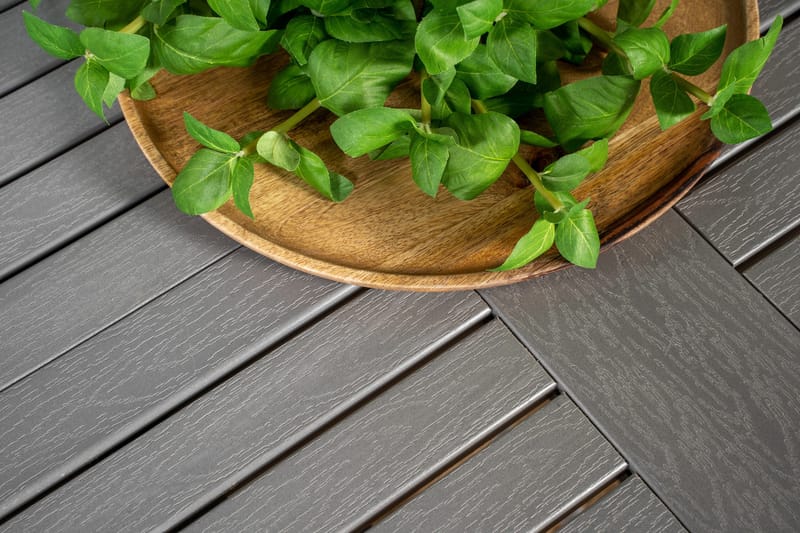 Albany Förlängningsbar Matgrupp Utomhus 152cm + 6 Break Matstolar - Grå/Vit - Utemöbler - Utegrupp - Matgrupper utomhus