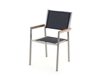 Bacoli Matgrupp Utomhus 180 cm + 6 Utestolar - Svart - Utemöbler - Utegrupp - Matgrupper utomhus