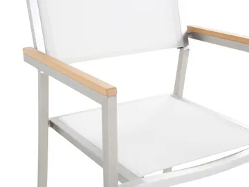 Bacoli Matgrupp Utomhus 180 cm + 6 Utestolar - Svart - Utemöbler - Utegrupp - Matgrupper utomhus