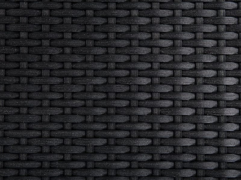 Bacoli Matgrupp Utomhus 220 cm + 8 Utestolar - Svart - Utemöbler - Utegrupp - Matgrupper utomhus