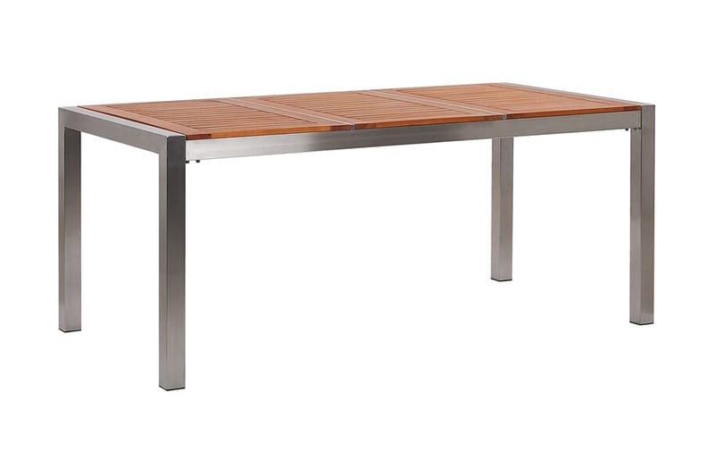 Bofors Matgrupp Utomhus + 6 Rottingstolar - Brun - Utemöbler - Utegrupp - Matgrupper utomhus