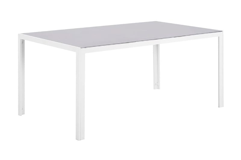 Catania Trädgårdsmöbelset Med Utebord+6 Utestolar - Grå - Utemöbler - Utegrupp - Matgrupper utomhus