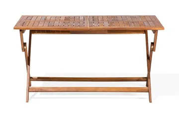 Cento Trädgårdsmöbelset Med Utebord+6 Utestolar - Trä/Natur - Utemöbler - Utegrupp - Matgrupper utomhus