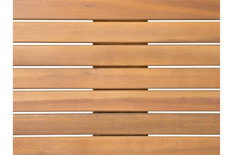 Cesana Trädgårdsmöbelset Med Utebord+8 Utestolar - Trä/Natur - Utemöbler - Utegrupp - Matgrupper utomhus