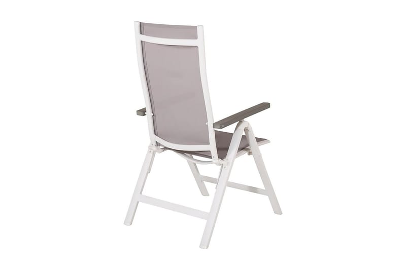 Copacabana Matgrupp Utomhus Rund Ø140cm + 4 Albany Positionsstolar - Svart - Utemöbler - Utegrupp - Matgrupper utomhus