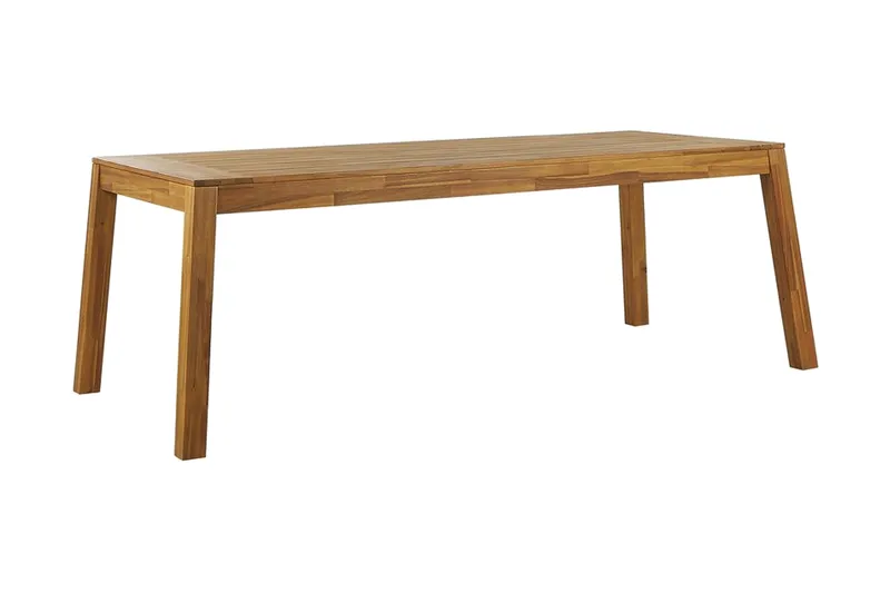 Coteto Matgrupp Utomhus 225 cm + 3 Utestolar + Bänk Utomhus - Akacia - Utemöbler - Utegrupp - Matgrupper utomhus