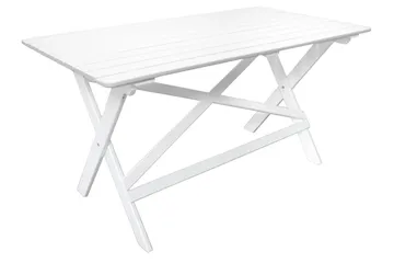 Delpino Matgrupp Utomhus 125 cm - Vit - Utemöbler - Utegrupp - Matgrupper utomhus