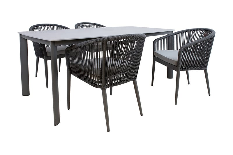 Ecco Matgrupp Utomhus med 4 Utestolar - Utemöbler - Utegrupp - Matgrupper utomhus