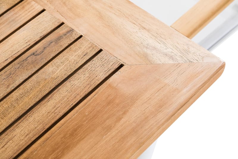 LAS VEGAS Bord 152-210x90 + 6 Stolar Teak Teak - Utemöbler - Utegrupp - Matgrupper utomhus