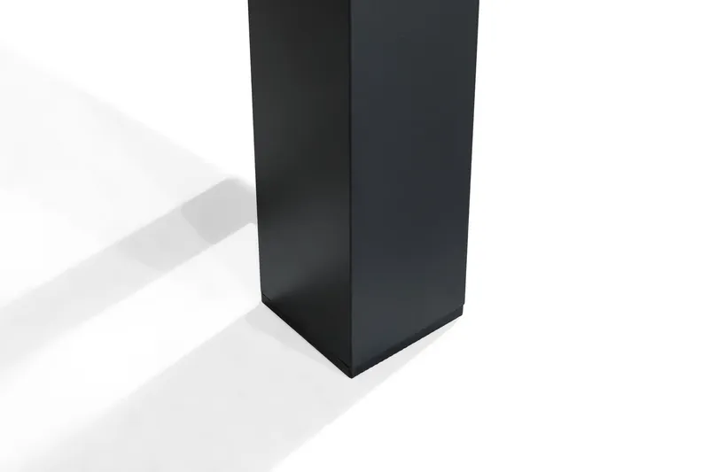 Las Vegas Matgrupp Utomhus 152-210 + 6 Positionsstol Lyx - Svart Teak - Utemöbler - Utegrupp - Matgrupper utomhus