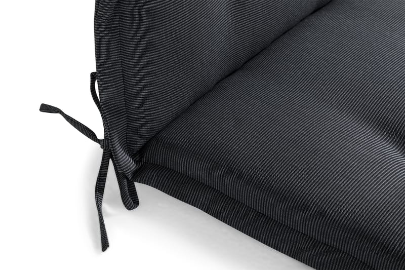 Las Vegas Matgrupp Utomhus 220-280 + 8 Positionsstol Lyx m Dyna - Svart/Teak/Grå - Utemöbler - Utegrupp - Matgrupper utomhus