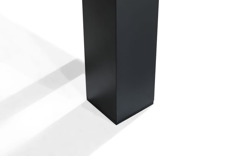 Las Vegas Matgrupp Utomhus 220-280x100+ 6 Stolar m Dyna - Svart/Teak - Utemöbler - Utegrupp - Matgrupper utomhus