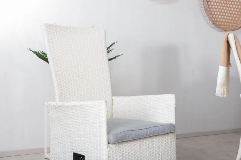 Levels Förlängningsbar Matgrupp Utomhus 160-240cm + 6 Padova Stolar - Grå - Utemöbler - Utegrupp - Matgrupper utomhus