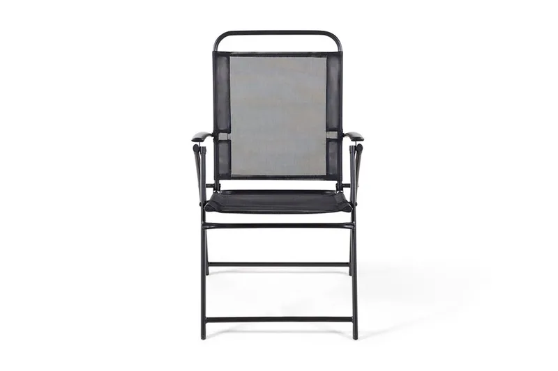 Livo Trädgårdsmöbelset Med Utebord+4 Utestolar - Svart - Utemöbler - Utegrupp - Matgrupper utomhus