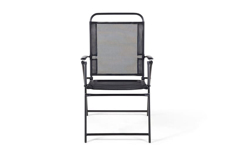 Livo Trädgårdsmöbelset Med Utebord+4 Utestolar - Svart - Utemöbler - Utegrupp - Matgrupper utomhus