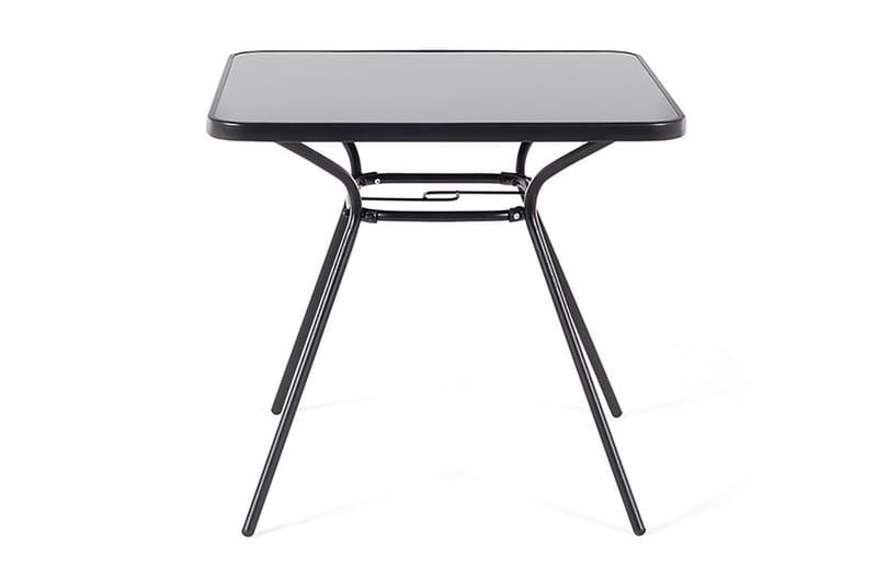 Livo Trädgårdsmöbelset Med Utebord+4 Utestolar - Svart - Utemöbler - Utegrupp - Matgrupper utomhus