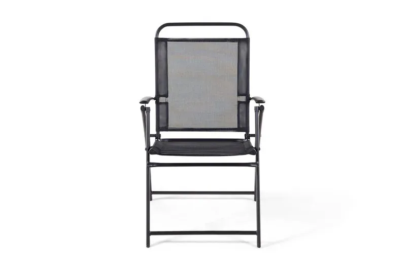 Livo Trädgårdsmöbelset Med Utebord+6 Utestolar - Svart - Utemöbler - Utegrupp - Matgrupper utomhus