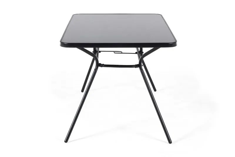 Livo Trädgårdsmöbelset Med Utebord+6 Utestolar - Svart - Utemöbler - Utegrupp - Matgrupper utomhus