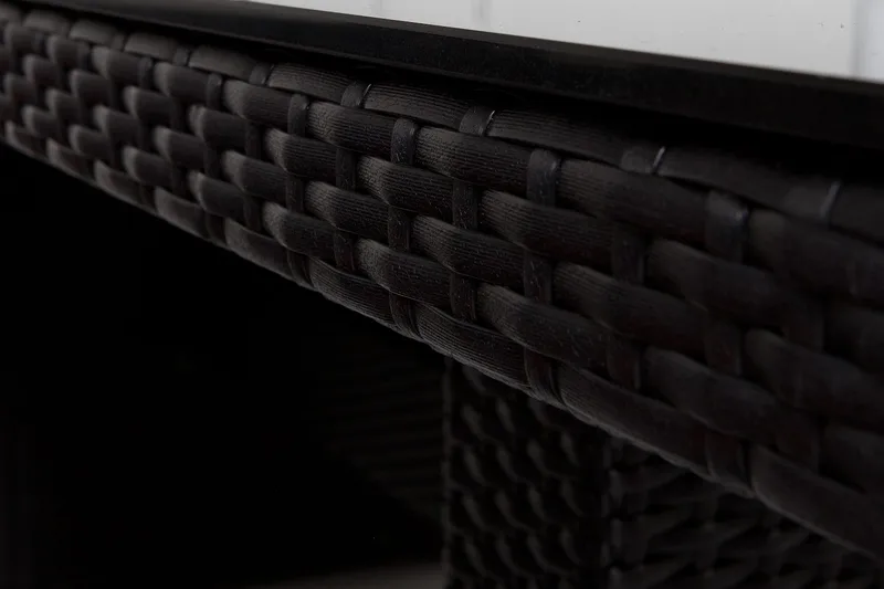 Majestic Matgrupp 210 + 6 Thor Fåtölj - Svart/Svart - Utemöbler - Utegrupp - Matgrupper utomhus