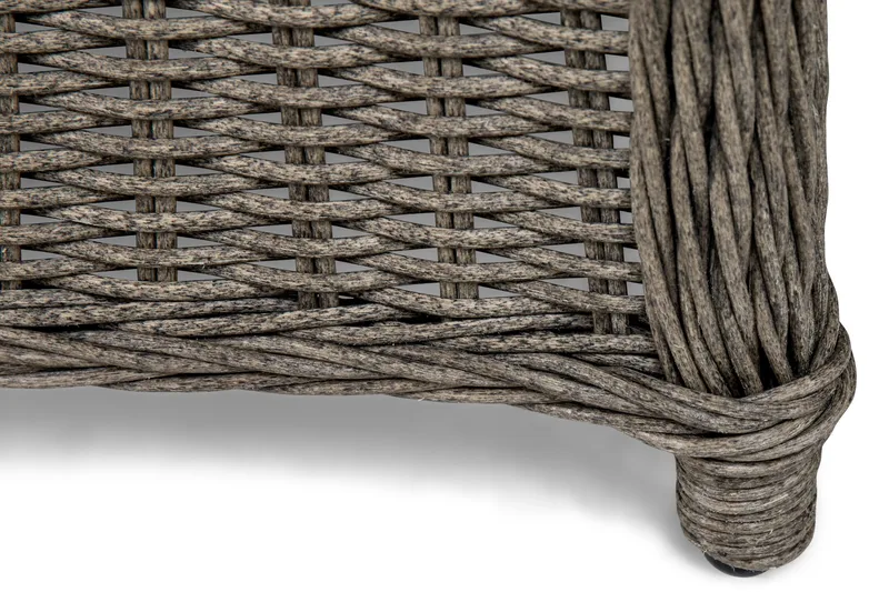 Marcus Matgrupp 200 + 4 Fåtöljer m Dyna - Grå - Utemöbler - Utegrupp - Matgrupper utomhus