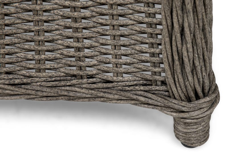 Marcus Matgrupp 200 + 6 Fåtöljer m Dyna - Grå - Utemöbler - Utegrupp - Matgrupper utomhus