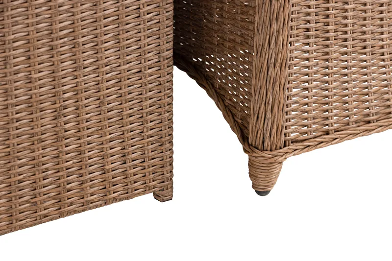 Marcus Matgrupp 200 + 6 Light Fåtöljer m Dyna - Natur - Utemöbler - Utegrupp - Matgrupper utomhus