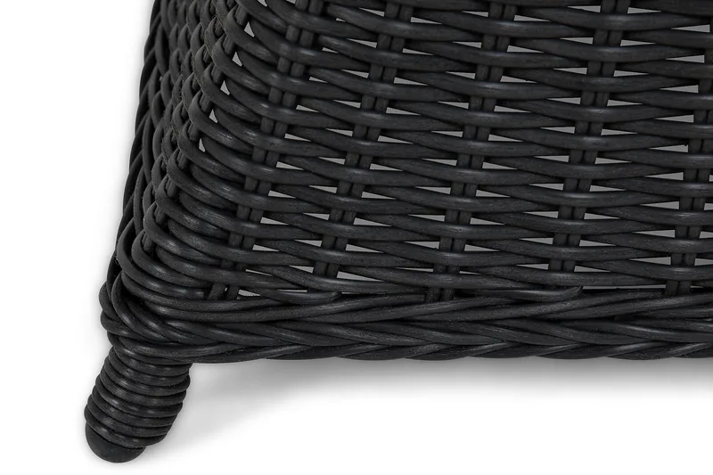 Marcus Matgrupp Utomhus 200 + 4 Light Fåtöljer m Dyna - Svart - Utemöbler - Utegrupp - Matgrupper utomhus