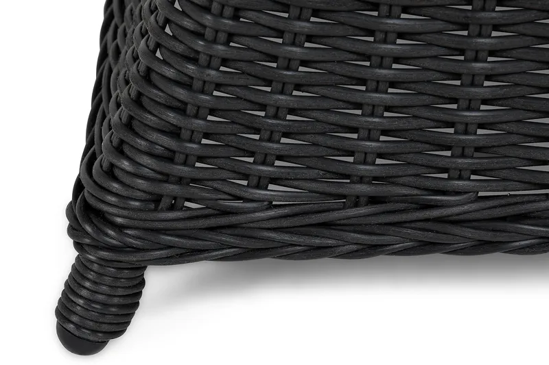 Marcus Matgrupp Utomhus 200 + 6 Light Fåtöljer m Dyna - Svart - Utemöbler - Utegrupp - Matgrupper utomhus