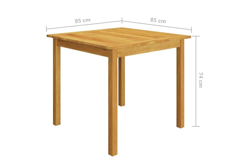 Matgrupp Utomhus för trädgården 5 delar beige - Beige - Utemöbler - Utegrupp - Matgrupper utomhus