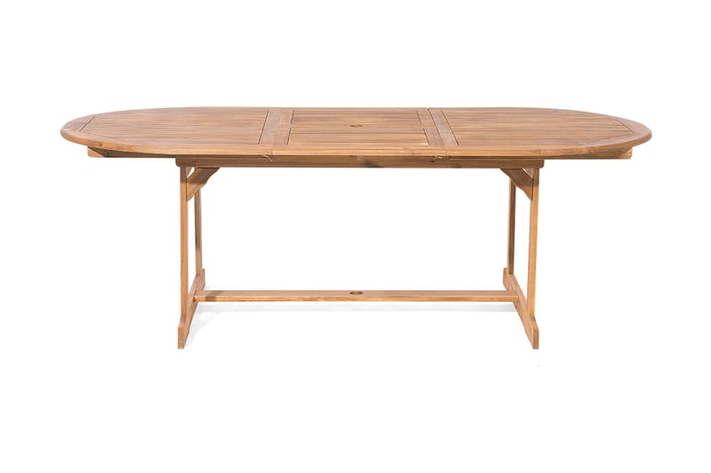 Maui Matgrupp Utomhus inkl 8 Utestolar m Dyna - Trä/Natur - Utemöbler - Utegrupp - Matgrupper utomhus