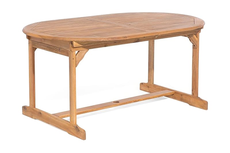 MAUI Trädgårdsmöbelset med Utebord + 8 Utestolar+Parasoll - Utemöbler - Utegrupp - Matgrupper utomhus