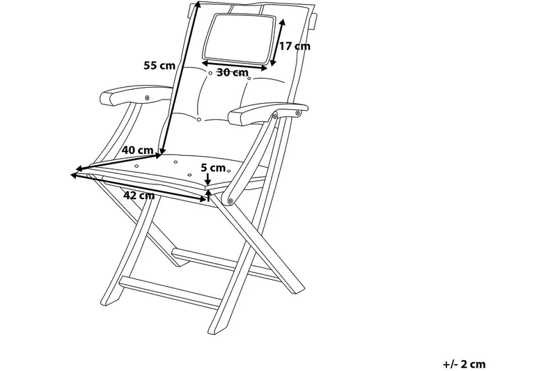 Maui Trädgårdsmöbelset Med Utebord+8 Utestolar - Trä/Natur - Utemöbler - Utegrupp - Matgrupper utomhus