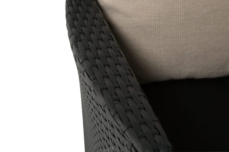 Monaco Matgrupp Utomhus 152-210 + 4 Thor Fåtölj - Svart/Svart - Utemöbler - Utegrupp - Matgrupper utomhus