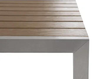 Nardo Trädgårdsmöbelset Med Utebord+Bänk Utomhus - Trä/Natur - Utemöbler - Utegrupp - Matgrupper utomhus