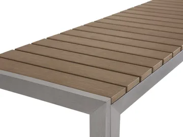 Nardo Trädgårdsmöbelset Med Utebord+Bänk Utomhus - Trä/Natur - Utemöbler - Utegrupp - Matgrupper utomhus