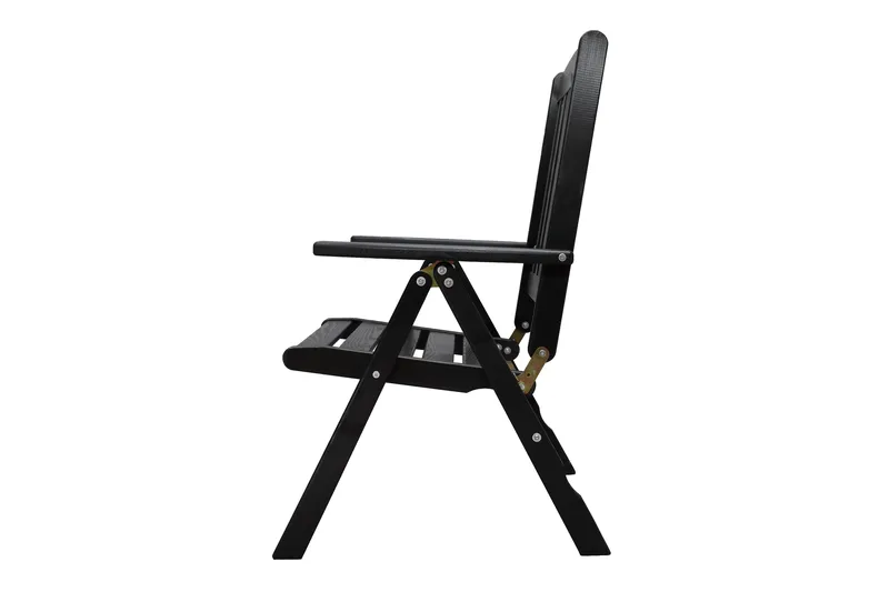 Oliver Matgrupp Utomhus 4 Utestolar - Grå/Svart - Utemöbler - Utegrupp - Matgrupper utomhus