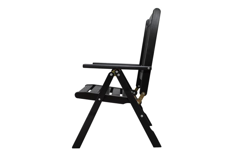 Oliver Matgrupp Utomhus 4 Utestolar - Grå/Svart - Utemöbler - Utegrupp - Matgrupper utomhus