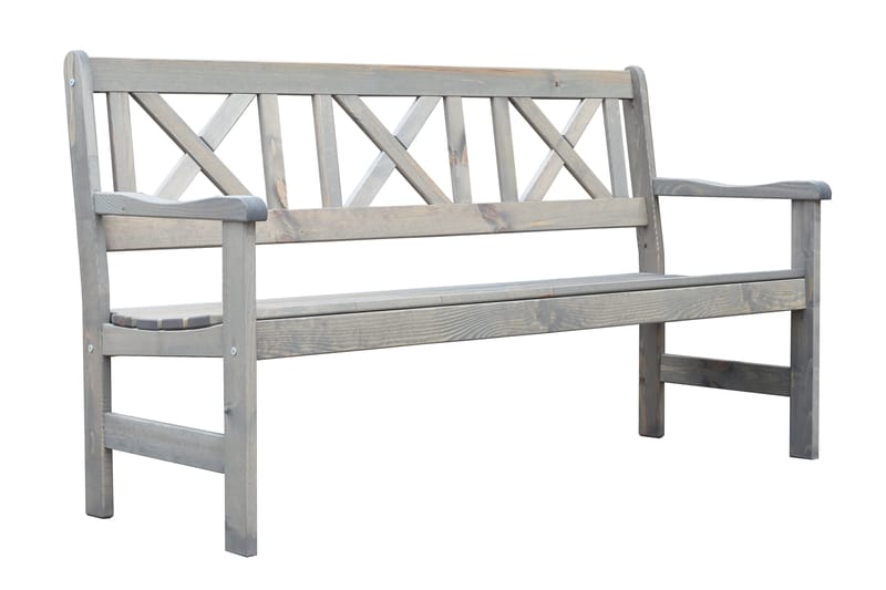 Olivo Matgrupp Utomhus + 2 Utestolar + Bänk Utomhus - Grå - Utemöbler - Utegrupp - Matgrupper utomhus