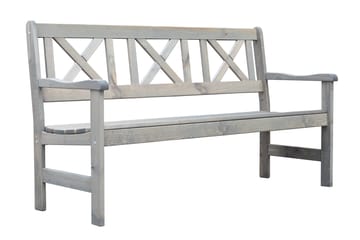 Olivo Matgrupp Utomhus + 2 Utestolar + Bänk Utomhus - Grå - Utemöbler - Utegrupp - Matgrupper utomhus