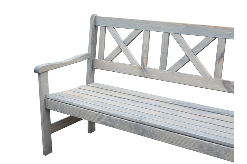 Olivo Matgrupp Utomhus + 2 Utestolar + Bänk Utomhus - Grå - Utemöbler - Utegrupp - Matgrupper utomhus