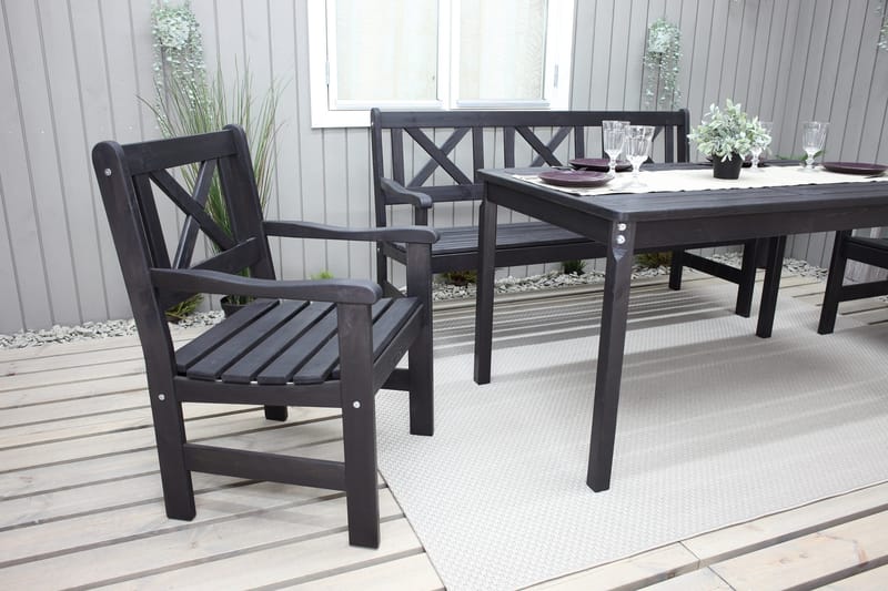 Olivo Matgrupp Utomhus - Kaffesvart - Utemöbler - Utegrupp - Matgrupper utomhus