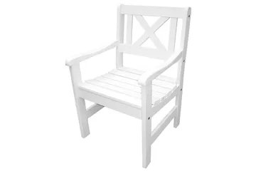 Olivo Matgrupp Utomhus med Sittdynor - Vit - Utemöbler - Utegrupp - Matgrupper utomhus