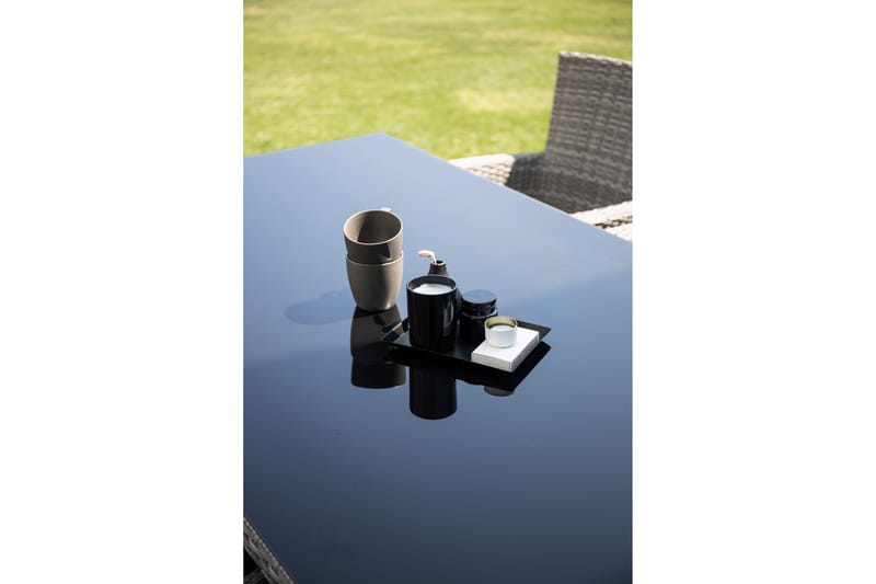 Padova Matgrupp Utomhus 200cm + 6 Malin Karmstolar - Natur - Utemöbler - Utegrupp - Matgrupper utomhus